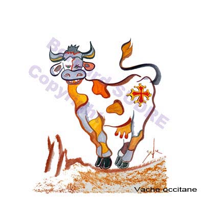 vache occitane